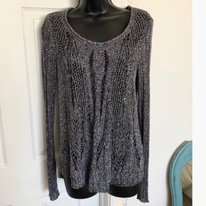 Simply Vera Vera Wang Holy Distressed Sweater